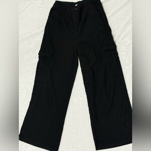 Black Wide-Leg Pants